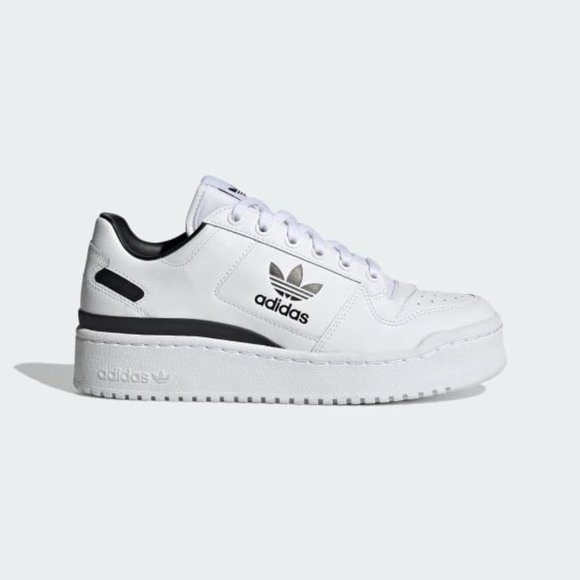 adidas White and Black Athletic Shoes - Picture 2 of 6